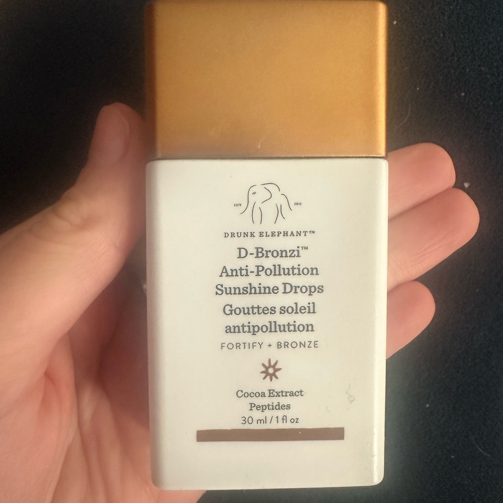 Drunk Elephant Bronzing drops! Used once